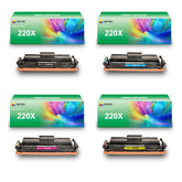 HP 220X 4-kleuren toner multipack