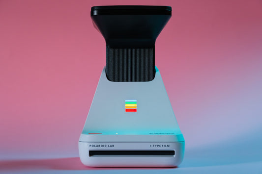 black and white electronic device