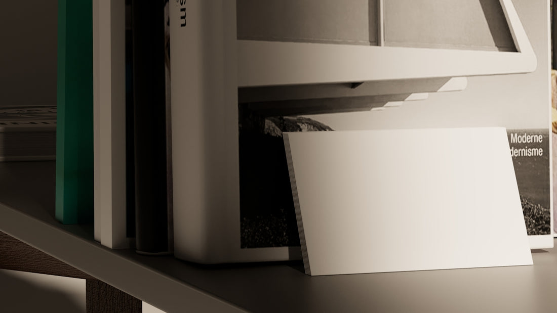 a shelf with books and magazines on it
