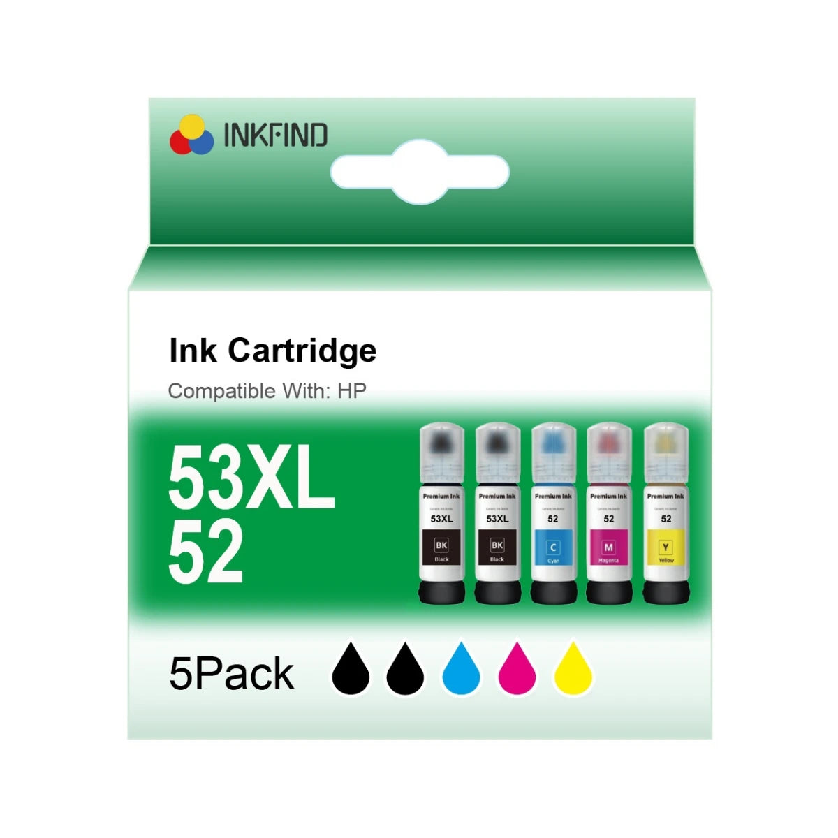 HP GT53/GT52 ink