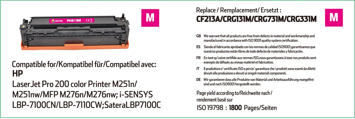HP 131A Magenta Toner Cartridge