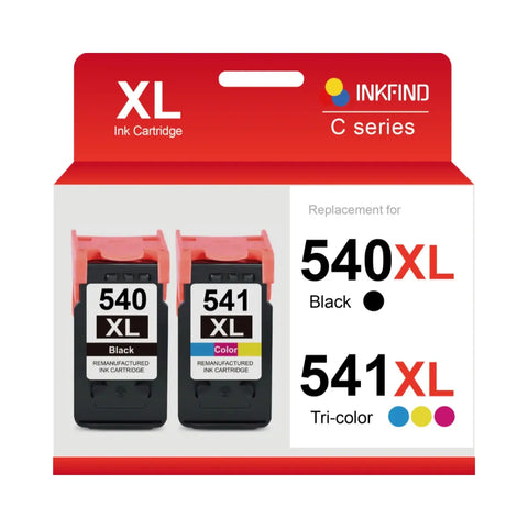 Compatible Canon PG-540XL/CL-541XL Black & Tri-Colour High Capacity Ink Cartridge Multipack INKFIND