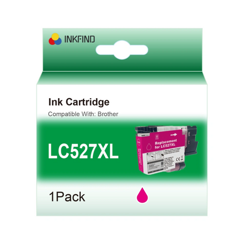Compatible Brother Magenta LC527XLM Ink Cartridge