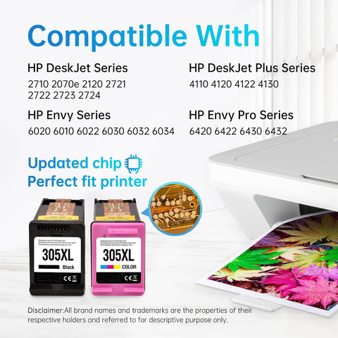 HP305XL inkt Compatibele printers