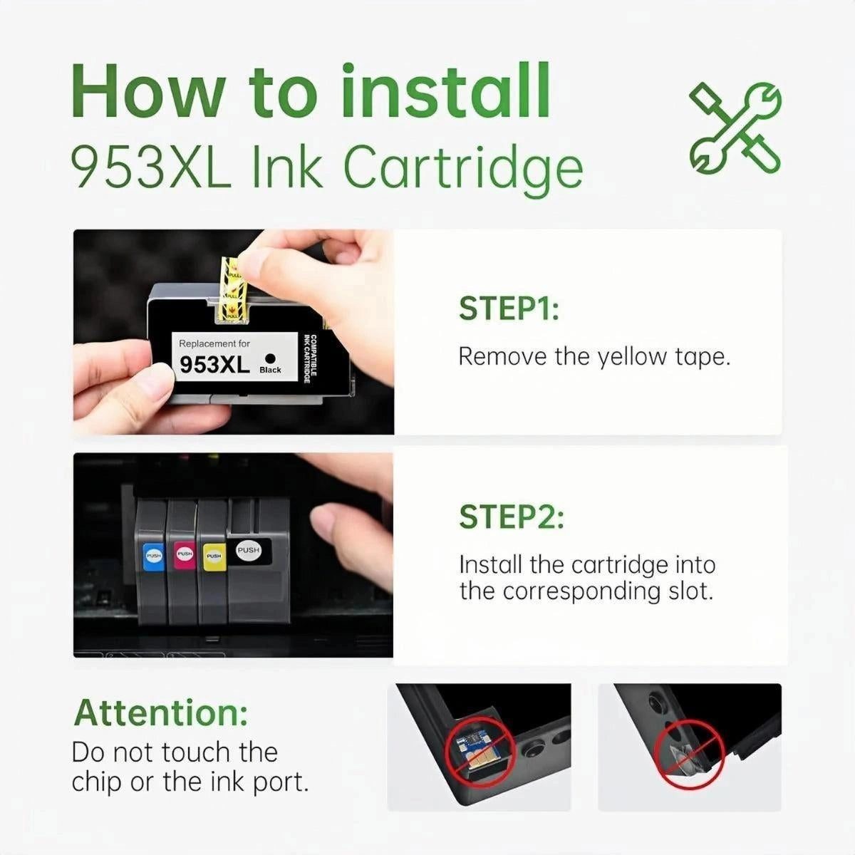 INKFIND HP953XL Inktinstallatie